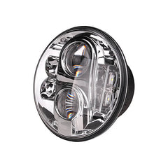 SINGLE 7 INCH ROUND LED HEADLAMP LHD - BRITPART - DA6283K
