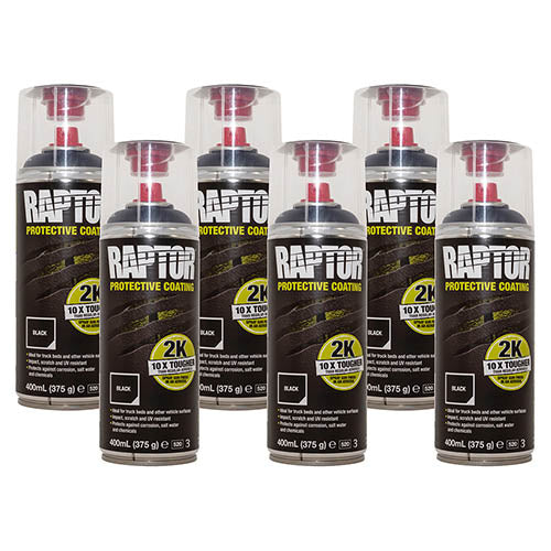 RAPTOR 2K BLACK AEROSOL - RAPTOR - DA6642