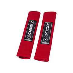 SEATBELT/HARNESS PADS RED - CORBEAU - DA7314
