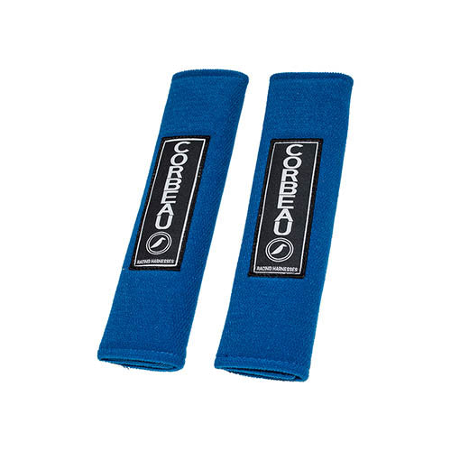 SEATBELT/HARNESS PADS BLUE - CORBEAU - DA7315
