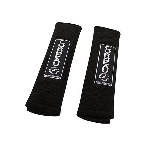 SEATBELT/HARNESS PADS BLACK - CORBEAU - DA7316