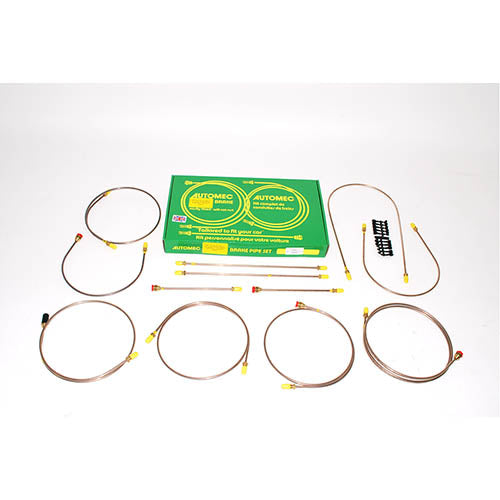 BRAKE PIPE SET SER3(88) DUAL FROM 7/80 - BRITPART - DA7413