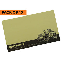 BRITPART POST-IT NOTES PACK OF 10 - BRITPART - DA8039