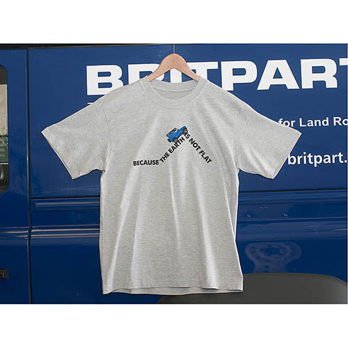 BECAUSE THE EARTH T-SHIRT - L - BRITPART - DA8058