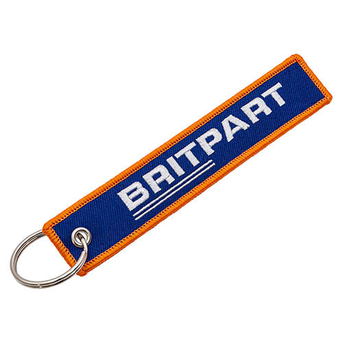EMBROIDERED KEYRING - BRITPART - DA8114