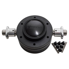 STEERING WHEEL BOSS QUICK RELEASE 36 SPLINE BLACK - BRITPART - DA8882