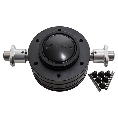 STEERING WHEEL BOSS QUICK RELEASE 48 SPLINE BLACK - BRITPART - DA8883