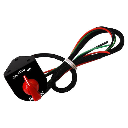 3 WAY OVERRIDE SWITCH C/W 3M LOOM, BRACKET & POSITION DECAL - REVOTEC - DA8974