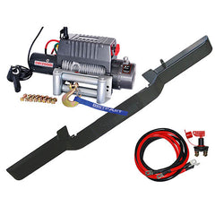 Land Rover Defender 24V 12000lb Winch & Winch Bumper Kit - Britpart - DB1313-24V