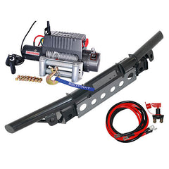 Land Rover Defender 12000lb Winch & Tubular Winch Bumper Kit - Britpart - DB1321