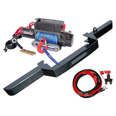 Land Rover Defender w/ Air Con 12000lb Winch & Winch Bumper Kit - Britpart - DB1344R