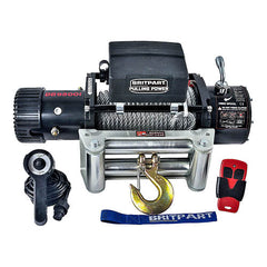 24v 9500lb Electric 4x4 Offroad Winch - Britpart - DB9500I24