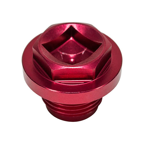 Land Rover Defender Discovery RRC Alloy Filler Plug & O Ring - Britpart - ERR4686RED