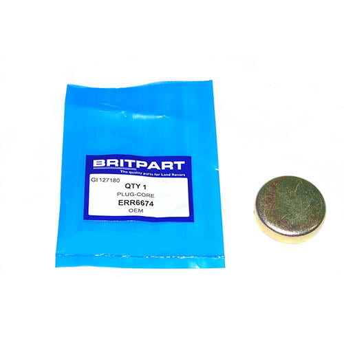 Land Rover Defender Discovery 2 TD5 Cylinder Head Core Plug - OEM - ERR6674