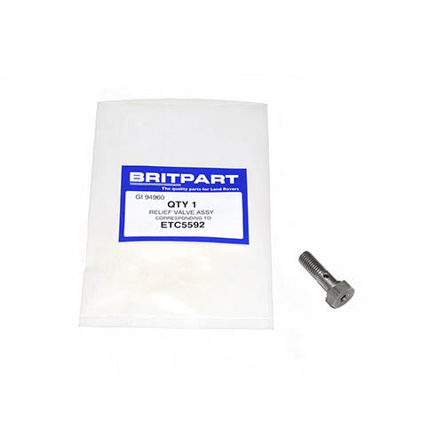 RELIEF VALVE ASSY - BRITPART - ETC5592