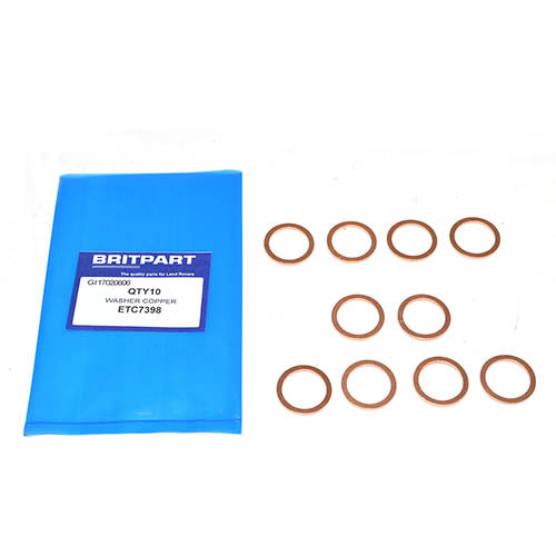 WASHER COPPER - BRITPART - ETC7398