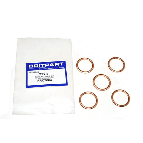 WASHER - COPPER - BRITPART - FRC7064
