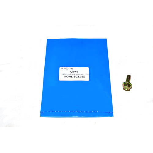 1/4-20 X 3/4 NC WHIZ - LOCK BOLT PLTD - ROAMER - HCWL-SCZ.25X