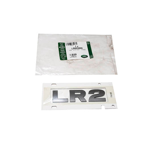 DECAL - NAME PLATE - LR - LR003860LR
