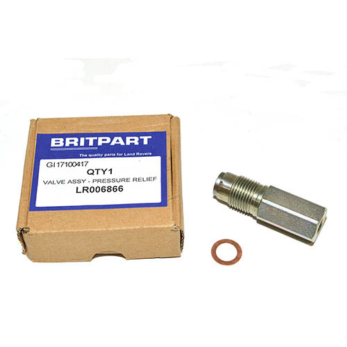 VALVE ASSY - PRESSURE RELIEF - BRITPART - LR006866