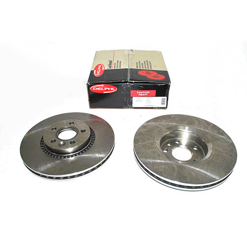 DISC BRAKE VENTED - DELPHI - LR027107AP