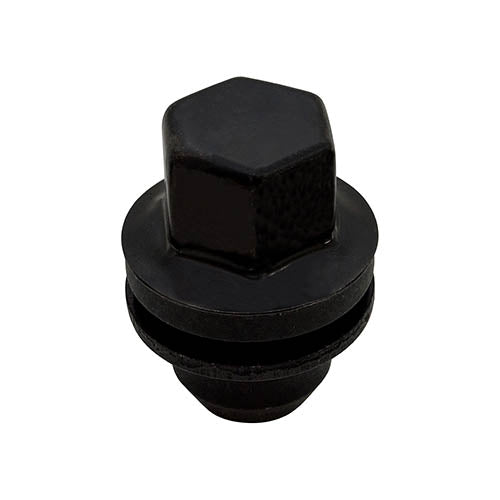 WHEEL NUT - SATIN BLACK - OEM - LR068126B