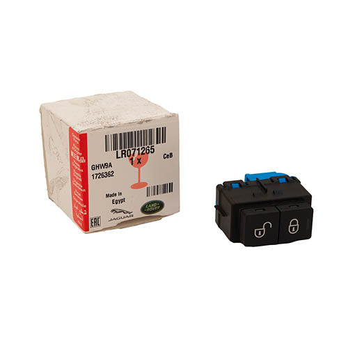 SWITCH - DOOR LOCK - ANTI-THEFT - Genuine Land Rover - LR071265LR