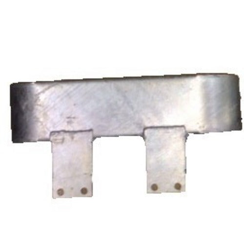 Land Rover Series 2A, 3 / Defender 90, 110 Front Bumperette Galvanised - DDS Metals - LR101 / RTC4769