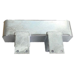 Land Rover Series Military Front Bumperette Galvanised - DDS Metals - LR101M