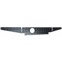 Land Rover Series 3 Cross Member Cover Chequer Plate 2Mm Black - DDS Metals - LR140B