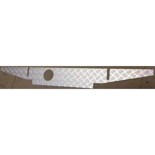 Land Rover Series 3 Cross Member Cover Chequer Plate Satin Anodised Finish 3Mm - DDS Metals - LR140S-3