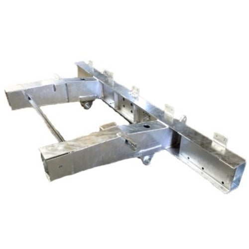 Airportable (Galv) Rear Crossmember 1/4 Chassis With 470Mm Extensions For Land Rover Series 2, 2A, 3 Military Lightweight - DDS Metals - LR250MG