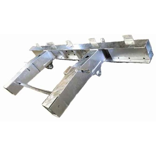 Airportable Galv Rear Crossmember 1/4 Chassis With 635Mm Extensions For Land Rover Series 2, 2A, 3 Military - DDS Metals - LR251MG