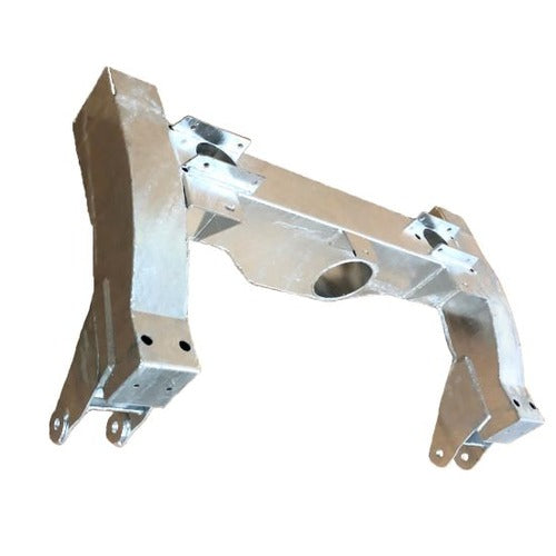 Uni Front Steering Crossmember Complete With Chassis Legs Galvanised - DDS Metals - LR59G