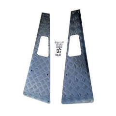 Defender 3Mm Black Wing Top Protectors (C/Sunk & S/S Fittings) - DDS Metals - LRB100B