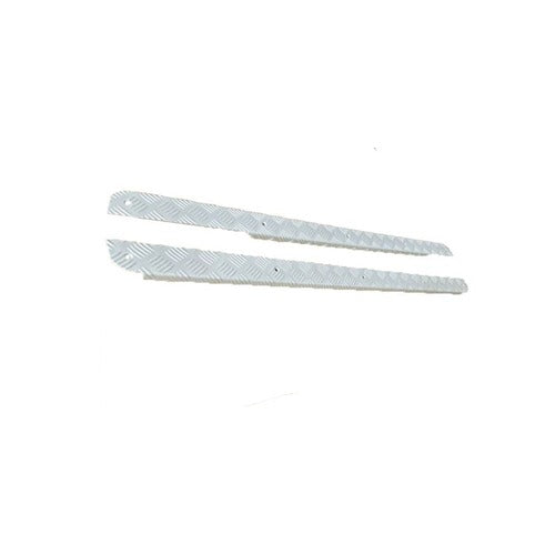 90 Satin Side Sill Protectors 3Mm (C/Sunk & S/S Fittings) - DDS Metals - LRB107S