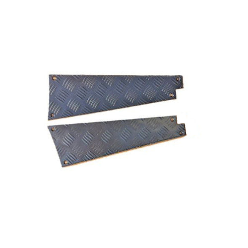 110 Black Slim Line 3Mm Rear Corners (C/Sunk & S/S Fittings)  - DDS Metals - LRB109B