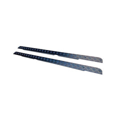 110 Station Wagon Black 3Mm Side Sill Protectors  (C/Sunk & S/S Fittings) - DDS Metals - LRB110B