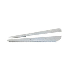 110 Hard Top & Pick Up 3Mm Satin Side Sill Protectors (C/Sunk & S/S Fittings) - DDS Metals - LRB111S