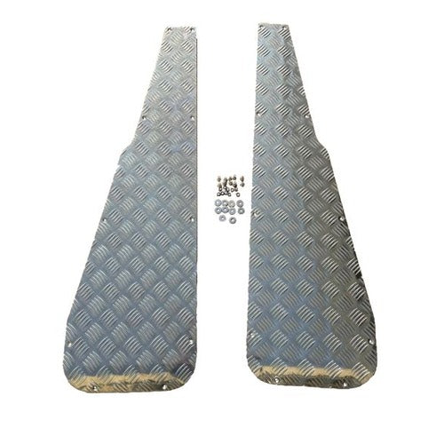 Land Rover Series 3Mm Wing Top Protectors (C/Sunk & S/S Fittings) - DDS Metals - LRB112
