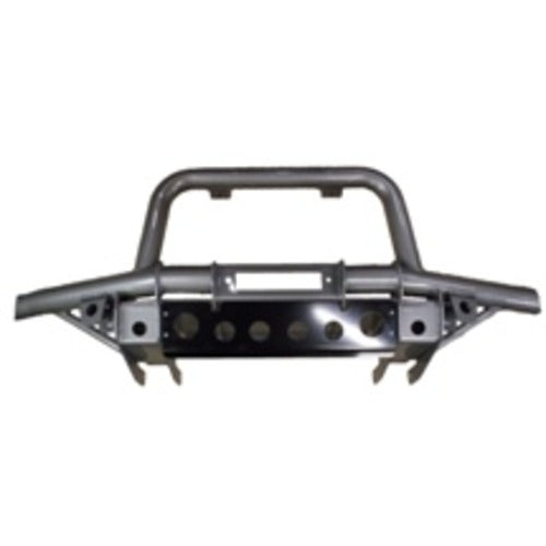 Disco 1 & 2, Range Rover Classic Winch Bumper With A-Bar - Silver - DDS Metals - LRB9705S