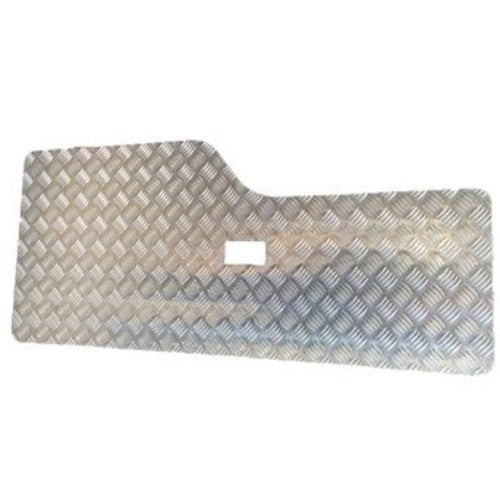 Discovery 2 Rear Door Card Satin Finish-3Mm (Single Hole No Grab Handles) - DDS Metals - LRD308S-3