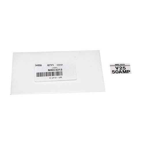 LABEL - OEM - MRC3212