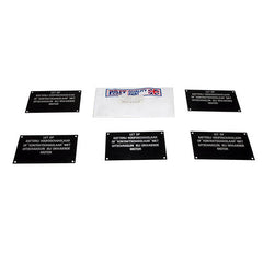 BATTERY SWITCH LABEL - OEM - MRC3289