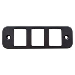 BLACK ALUMINIUM PANEL SWITCH - BRITPART - MTC2640A