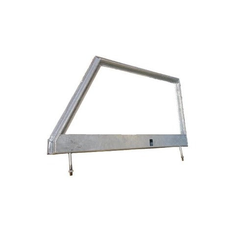 Galvanised Unglazed For Land Rover Series 3 Right Hand Front Door Top (S) - DDS Metals - MTC5382-GALV