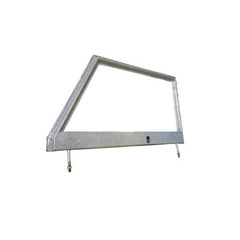 Galvanised Unglazed For Land Rover Series 3 Right Hand Front Door Top (S) - DDS Metals - MTC5382-GALV