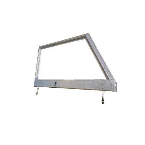 Galvanised Unglazed For Land Rover Series 3 Left Hand Front Door Top (S) - DDS Metals - MTC5383-GALV