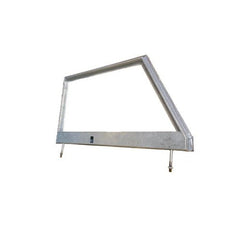 Galvanised Unglazed For Land Rover Series 3 Left Hand Front Door Top (S) - DDS Metals - MTC5383-GALV