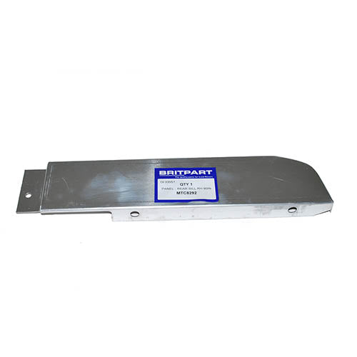 PANEL - REAR SILL RH 90IN - BRITPART - MTC8292